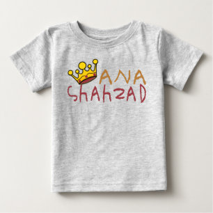 CAMISETA DE BEBÉ ANA SHAHZAD.
