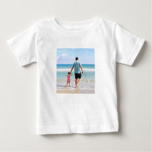 Camiseta De Bebé Añadir su propia foto o texto