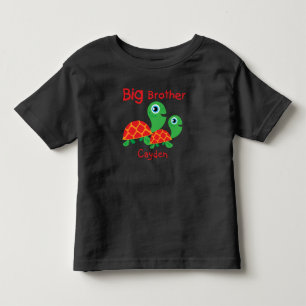 Camiseta De Bebé Añadir un nombre tortugas personalizadas Gran Herm