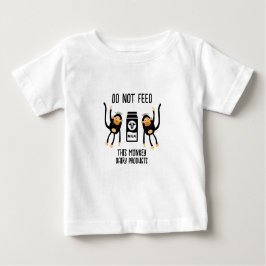 Camiseta De Bebé Anafilaxia Niños Advertencias alérgicas