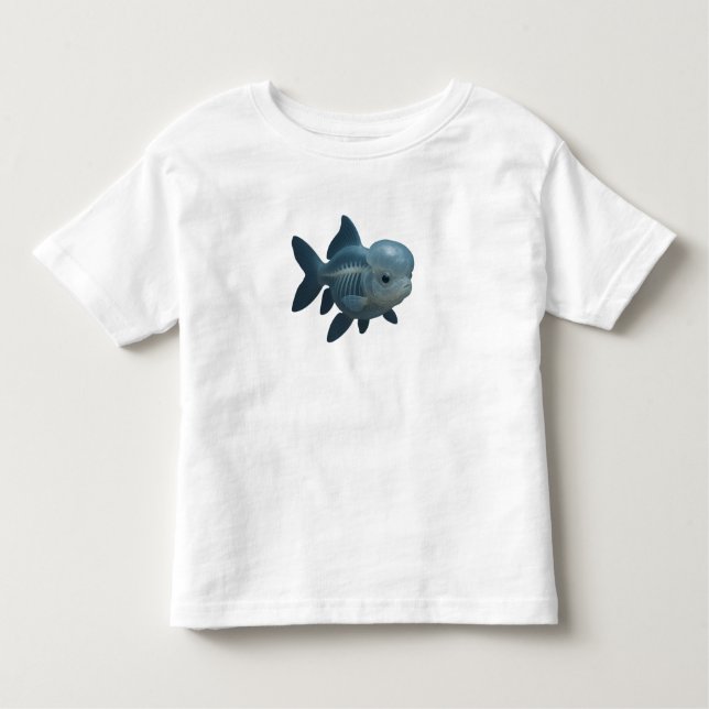 Camiseta De Bebé Anatomía translucida de peces (Anverso)