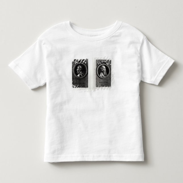 Camiseta De Bebé Anaxagorus y Epictetus (Anverso)