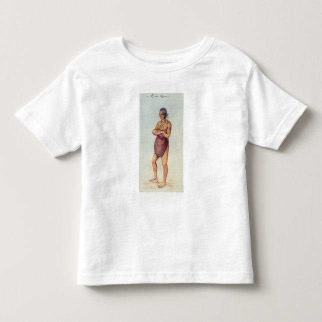 Camiseta De Bebé Anciano o jefe indio (Anverso)