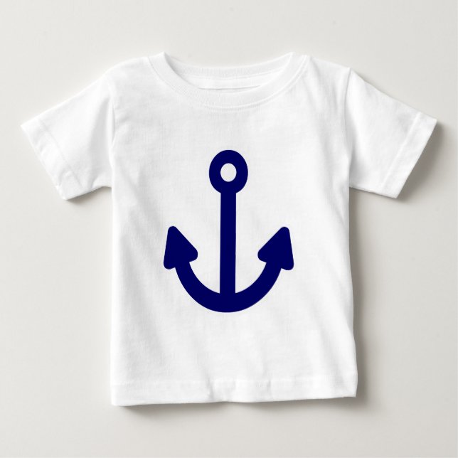 Camiseta De Bebé Ancla (Anverso)