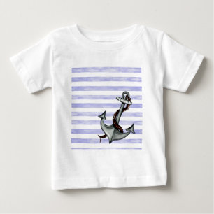 Camiseta De Bebé Ancla del barco náutico