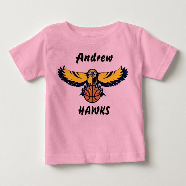 Camiseta De Bebé andrewhawks2, HAWKS, Andrew (Anverso)