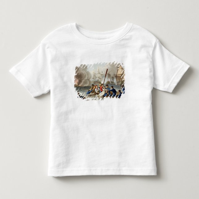 Camiseta De Bebé Anécdota en la batalla de Trafalgar (Anverso)
