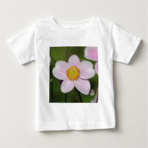 Camiseta De Bebé Anemona rosa