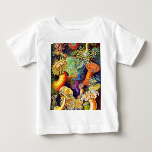 Camiseta De Bebé Anémonas del mar de Ernst Haeckel