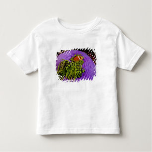 Camiseta De Bebé Anemonefish y anémona grande