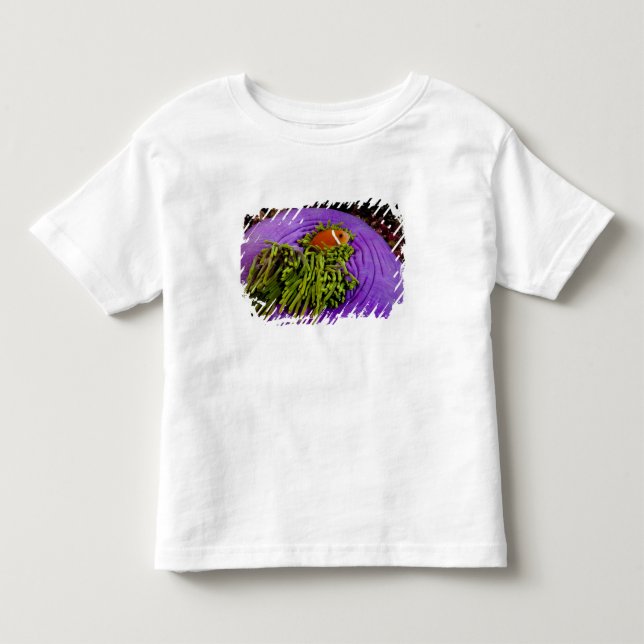 Camiseta De Bebé Anemonefish y anémona grande (Anverso)