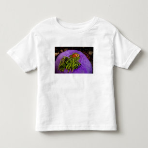 Camiseta De Bebé Anemonefish y anémona grande