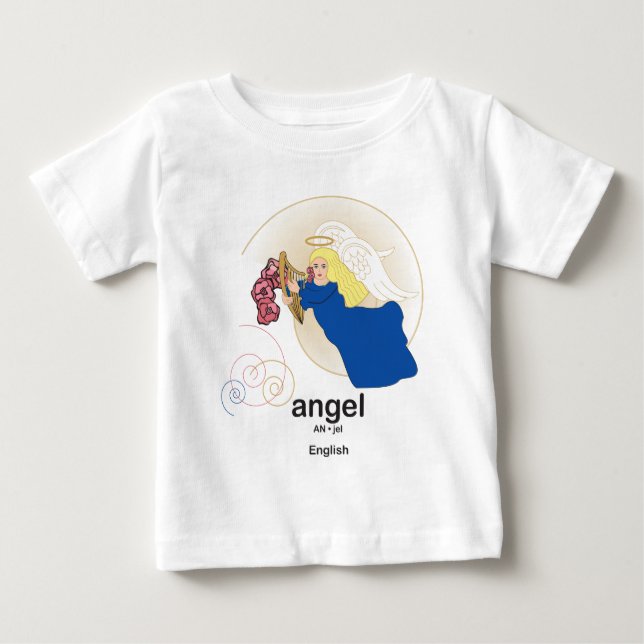Camiseta De Bebé Ángel (Anverso)