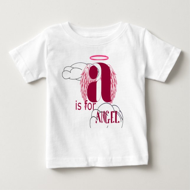 Camiseta De Bebé Angel (Anverso)