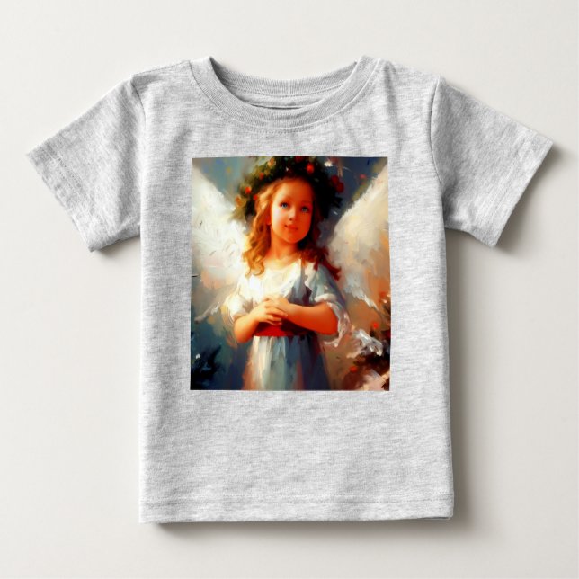 Camiseta De Bebé Ángel 1 de los navidades (Anverso)