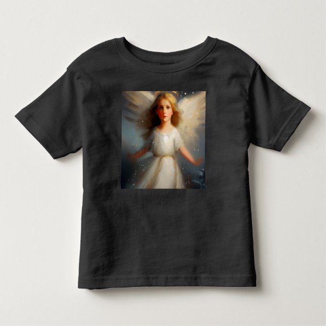 Camiseta De Bebé Ángel 2 navidades (Anverso)