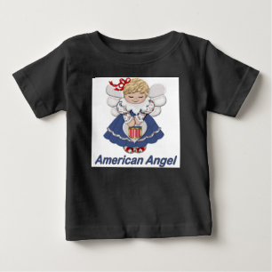 Camiseta De Bebé Ángel Americano