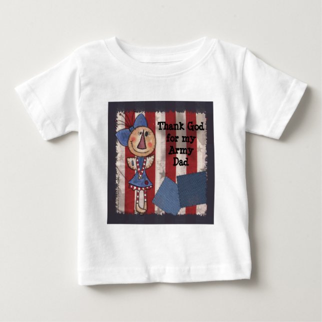 Camiseta De Bebé Ángel Americano Primitivo (Anverso)