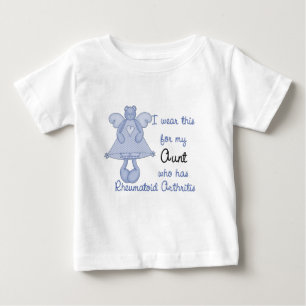 Camiseta De Bebé Ángel azul del oso:: Llevo para mi diseño de tí