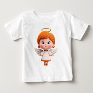 Camiseta De Bebé Ángel Bebé – Ángel de Dibujos Animados con Halo pa