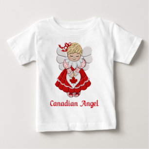 Camiseta De Bebé Ángel canadiense