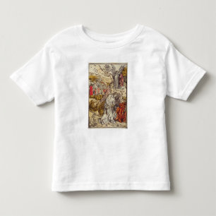 Camiseta De Bebé Ángel con la llave del abismo, 1498