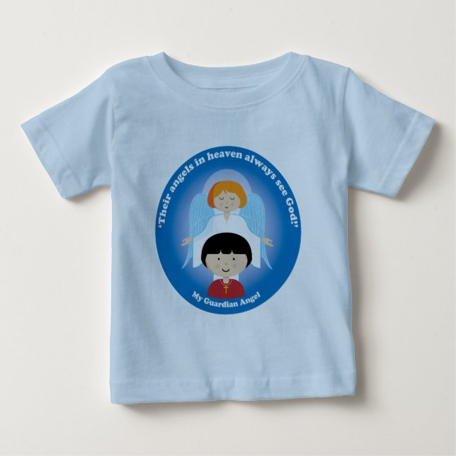 Camiseta De Bebé Ángel de la guarda (Anverso)