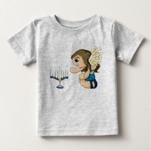 Camiseta De Bebé Ángel de Menorah