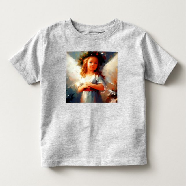 Camiseta De Bebé Ángel de Navidad 1 (Anverso)