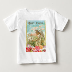 Camiseta De Bebé ángel de Pascua feliz