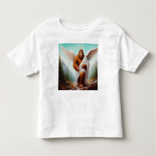 Camiseta De Bebé Ángel de pie grande