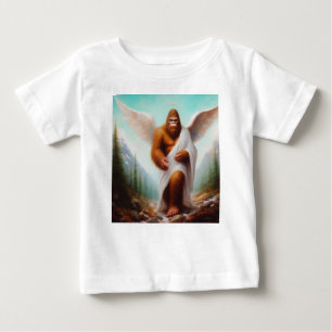 Camiseta De Bebé Ángel de pie grande