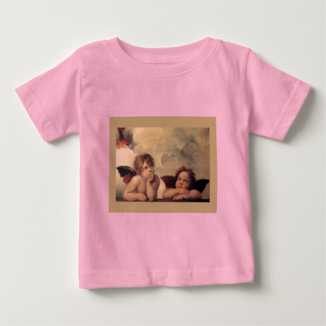 Camiseta De Bebé Ángel Fe Fe Rafael Bendición Linda (Anverso)