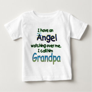 CAMISETA DE BEBÉ ANGEL LLAMADO GRANDPA