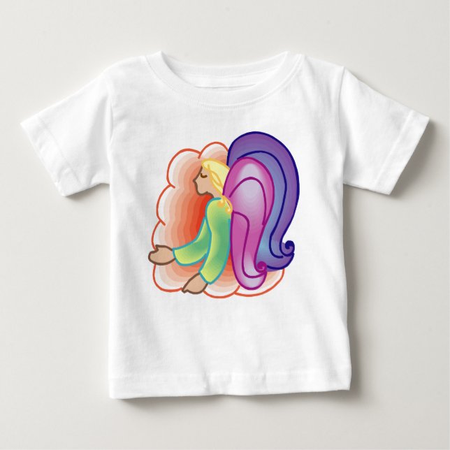 Camiseta De Bebé Angel Love Shirt (Anverso)