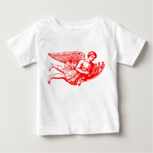 Camiseta De Bebé Ángel musical volador