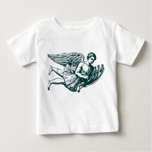 Camiseta De Bebé Ángel musical volador