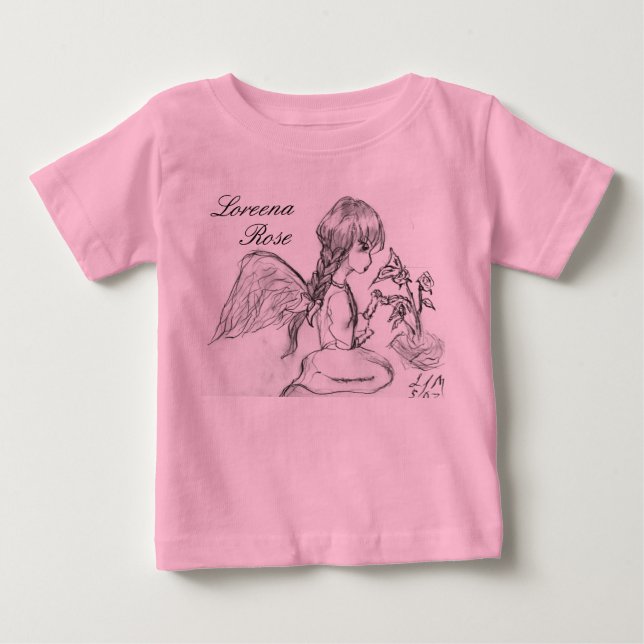 Camiseta De Bebé Ángel para un ángel (Anverso)