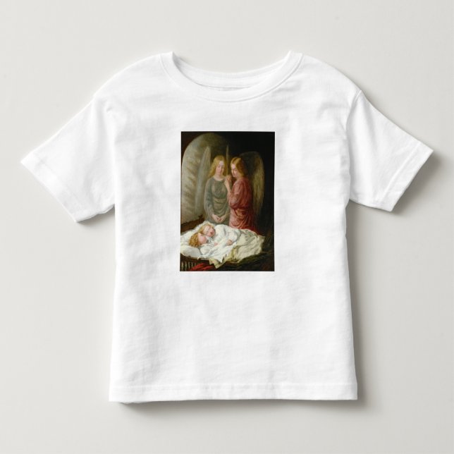 Camiseta De Bebé Ángeles de The Guardian (Anverso)