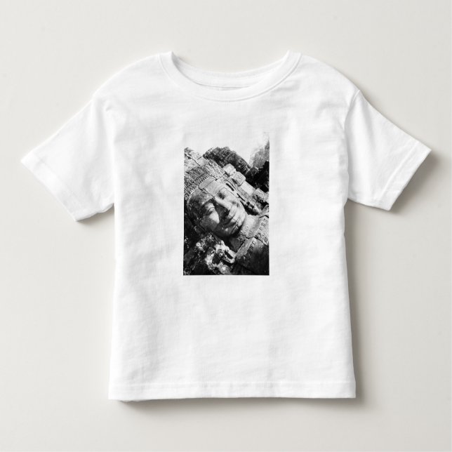Camiseta De Bebé Angkor Cambodia, Jefe De Bayon (Anverso)
