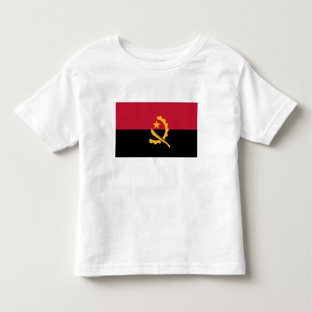 Camiseta De Bebé Angola (Anverso)