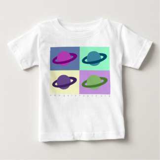 Camiseta De Bebé Anillos de Saturno