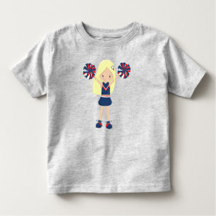 Camiseta De Bebé Animadores, animadores, Chica, pelo largo