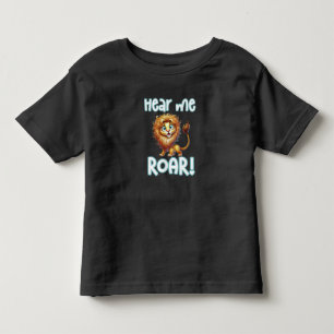 Camiseta De Bebé Animal Cute Lion Safari Woodland
