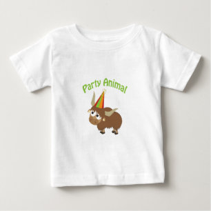 Camiseta De Bebé ¡Animal de fiesta! Yak