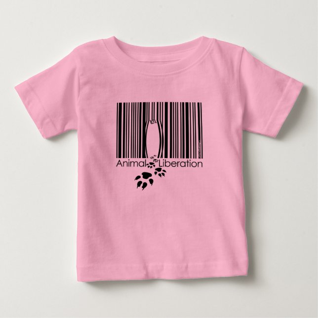 Camiseta De Bebé Animal Liberation Babies (Anverso)