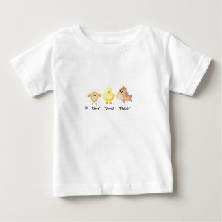 Camiseta De Bebé ¡Animal-Tolerancia, acorde y melodía del bebé!