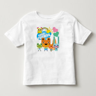 Camiseta De Bebé Animales Buenos amigos