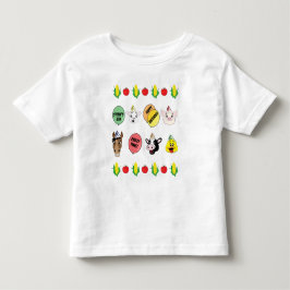 Camiseta De Bebé Animales de Fiesta de Granja Fiesta de Cumpleaños