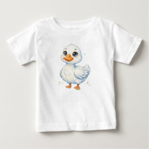 Camiseta De Bebé Animales de granja lindos-Patito